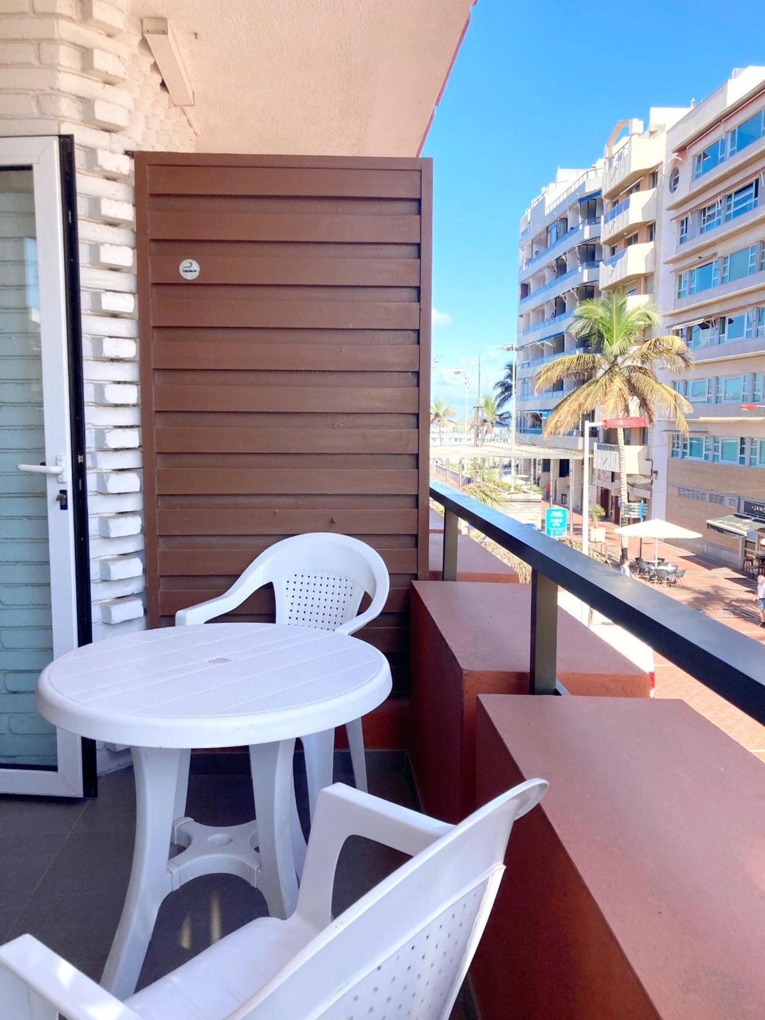 לאס פאלמס דה גראן קנאריה Sagasta Beachfront Balcony By Canary365 מראה חיצוני תמונה